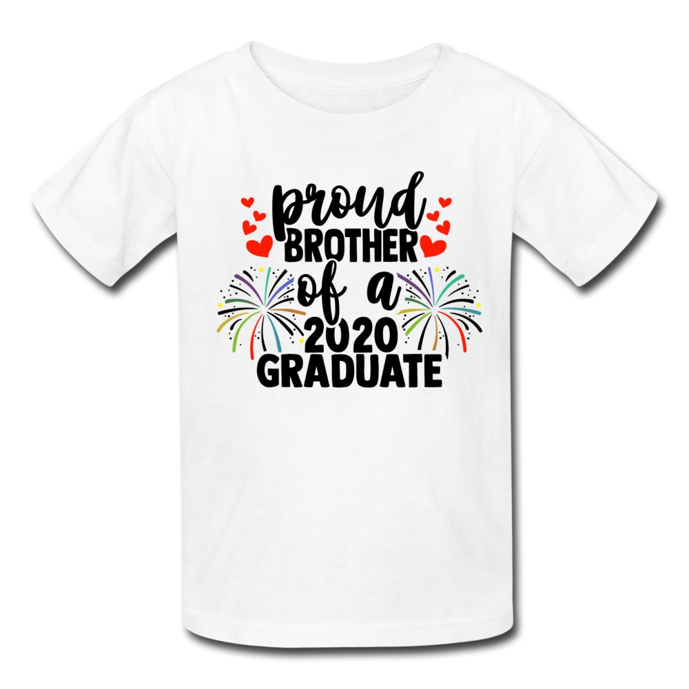 Proud Brother Of A 2020 Graduate Kid's Shirt - Beguiling Phenix Boutique