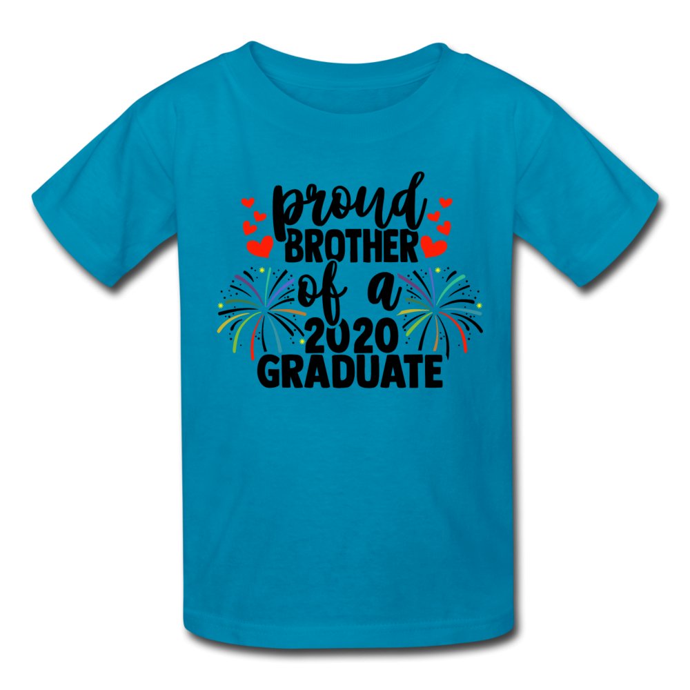 Proud Brother Of A 2020 Graduate Kid's Shirt - Beguiling Phenix Boutique