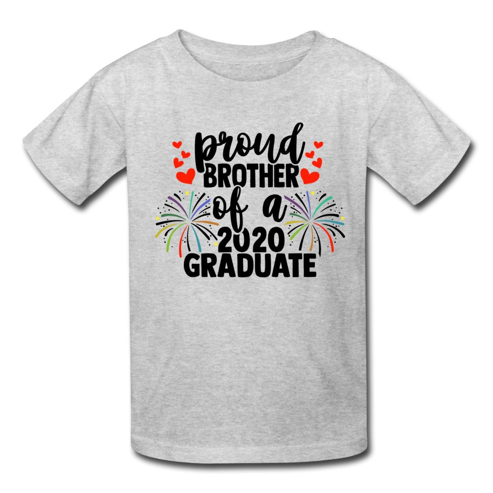Proud Brother Of A 2020 Graduate Kid's Shirt - Beguiling Phenix Boutique