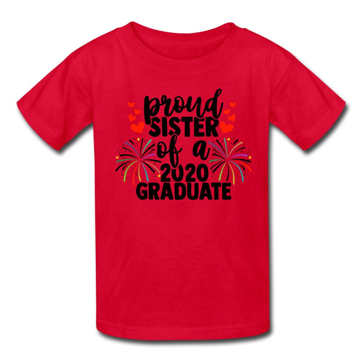 Proud Sister Of A 2020 Grad Kids Shirt - Beguiling Phenix Boutique