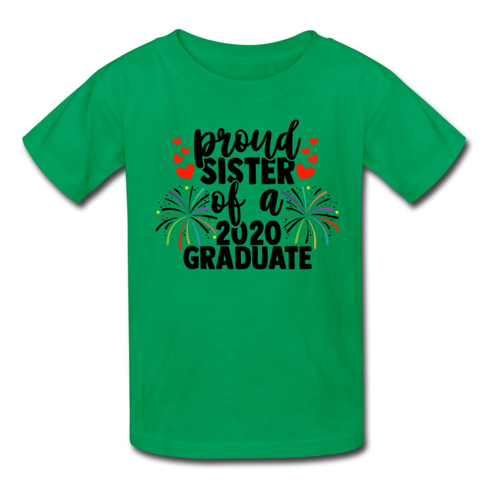 Proud Sister Of A 2020 Grad Kids Shirt - Beguiling Phenix Boutique