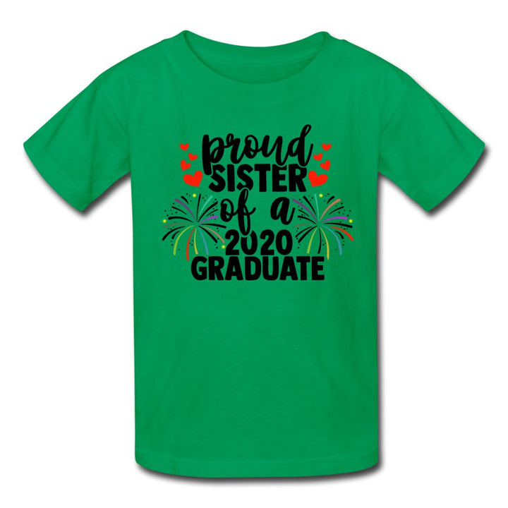 Proud Sister Of A 2020 Grad Kids Shirt - Beguiling Phenix Boutique