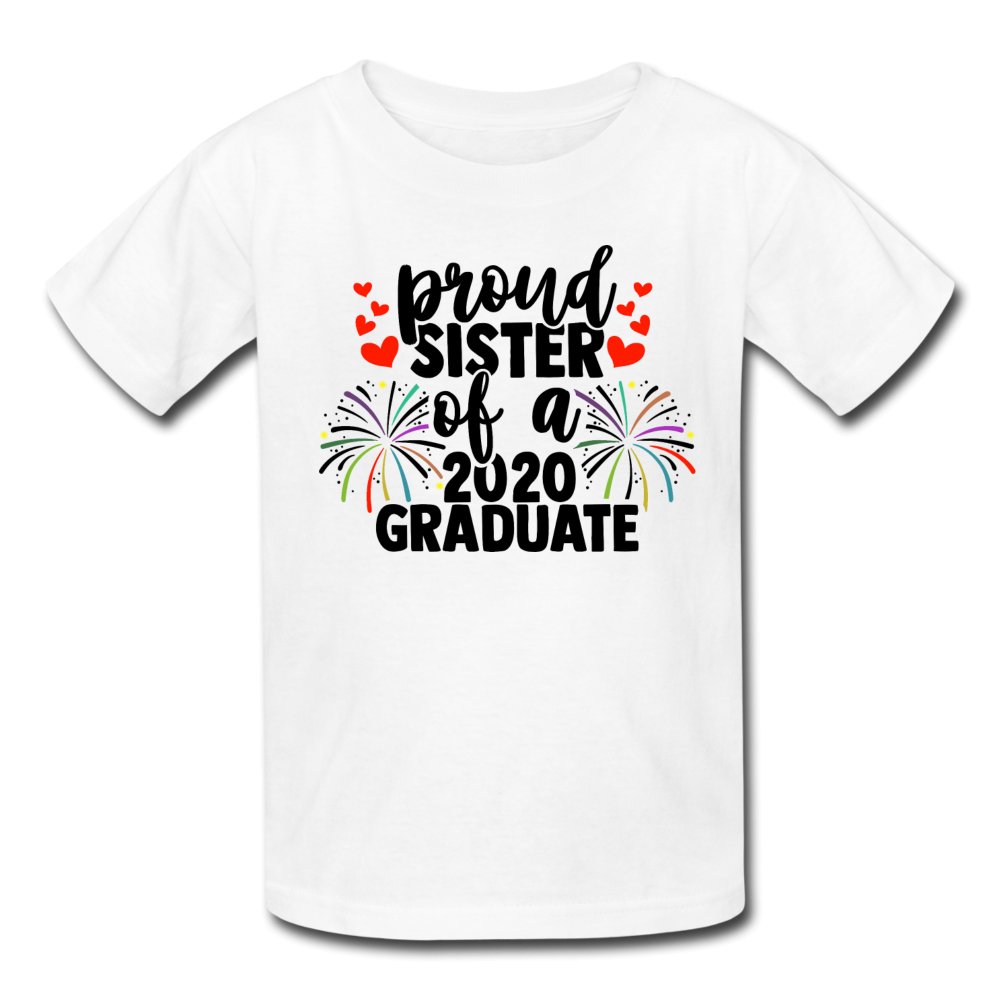 Proud Sister Of A 2020 Grad Kids Shirt - Beguiling Phenix Boutique