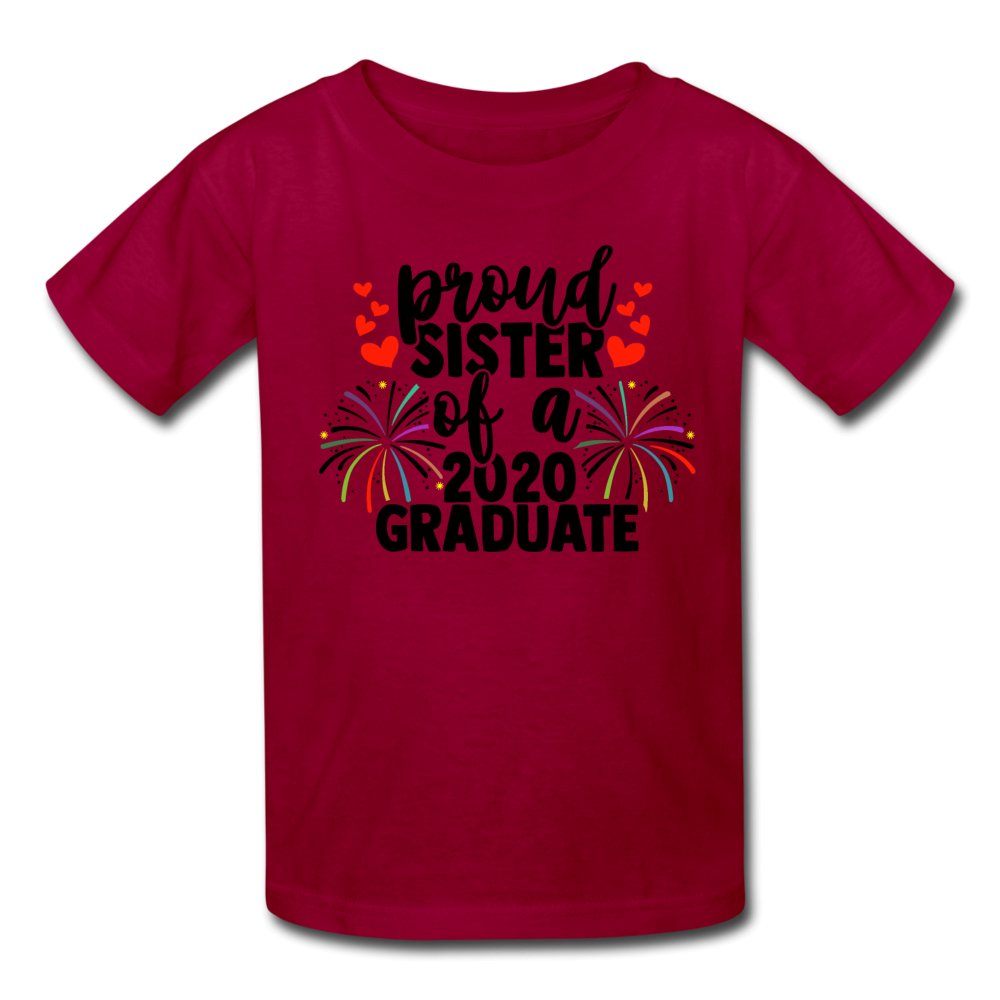 Proud Sister Of A 2020 Grad Kids Shirt - Beguiling Phenix Boutique