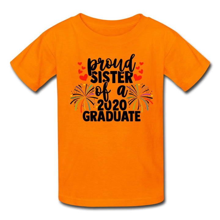 Proud Sister Of A 2020 Grad Kids Shirt - Beguiling Phenix Boutique