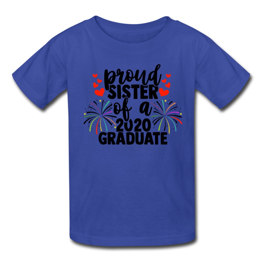 Proud Sister Of A 2020 Grad Kids Shirt - Beguiling Phenix Boutique