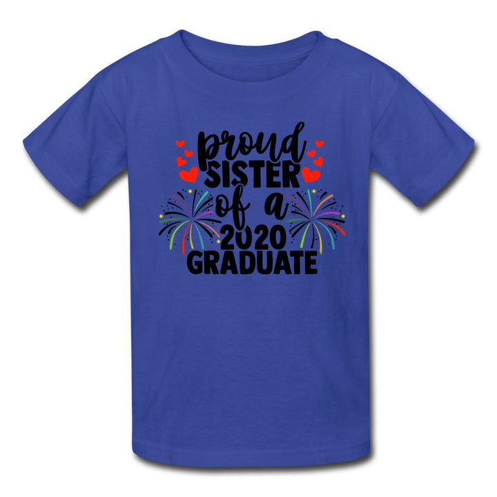 Proud Sister Of A 2020 Grad Kids Shirt - Beguiling Phenix Boutique