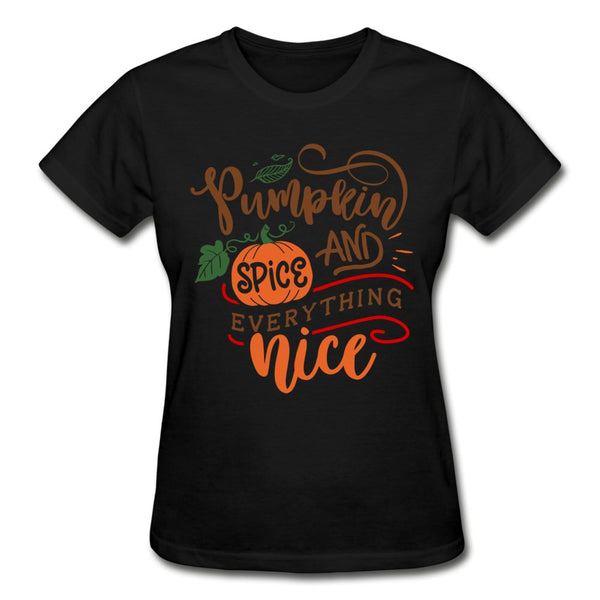 Pumpkin Spice and Everything Nice Ladies Shirt - Beguiling Phenix Boutique