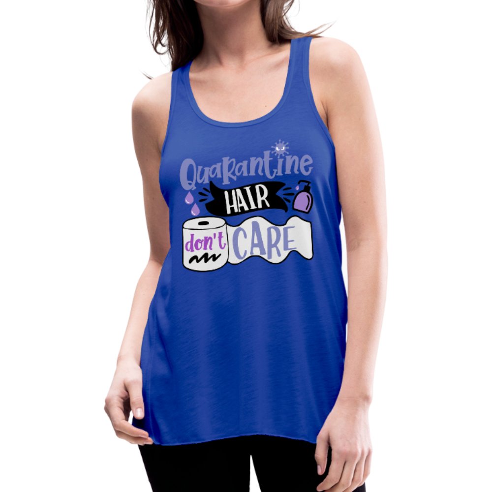 Quarantine Hair Don't Care Women's Flowy Tank Top - Beguiling Phenix Boutique