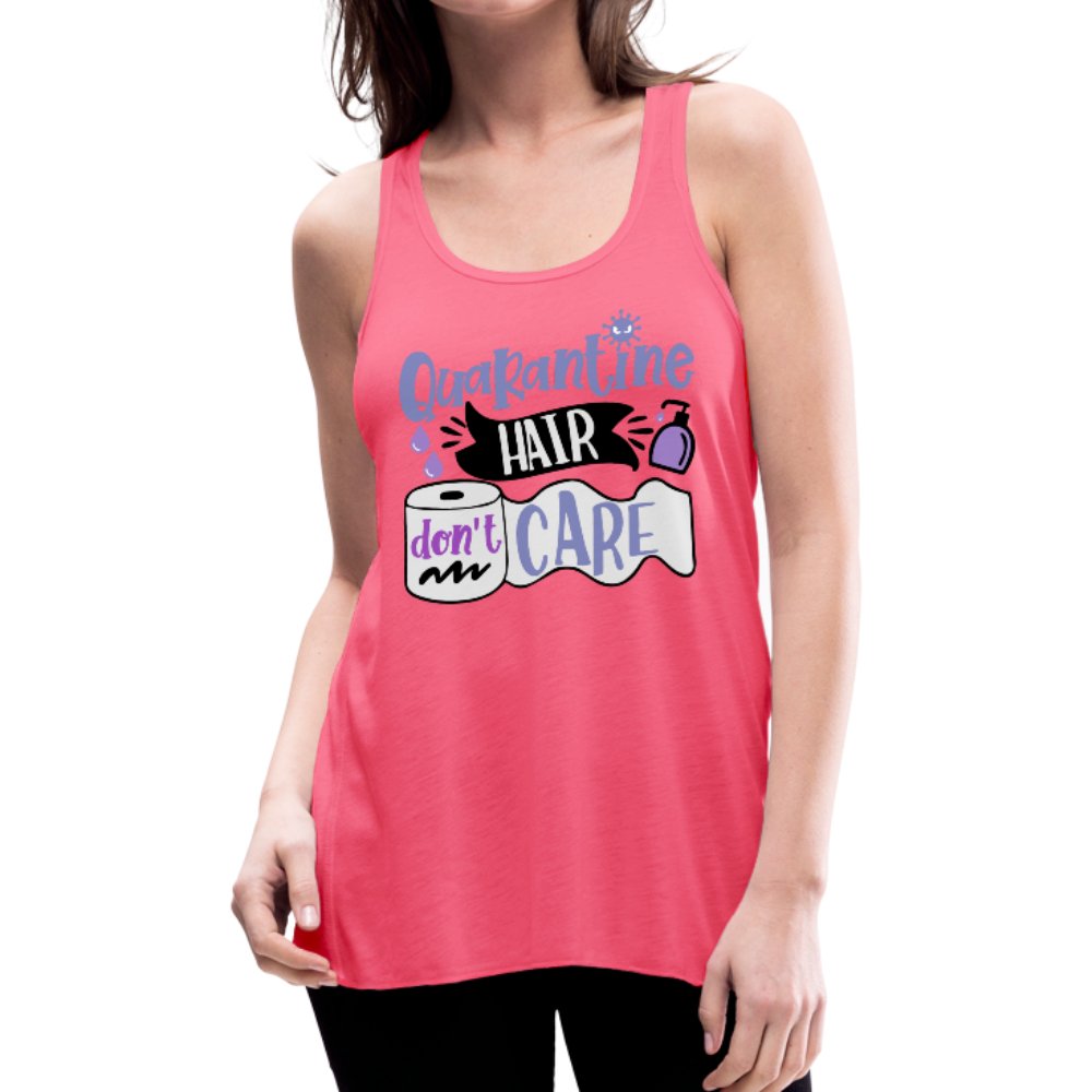 Quarantine Hair Don't Care Women's Flowy Tank Top - Beguiling Phenix Boutique