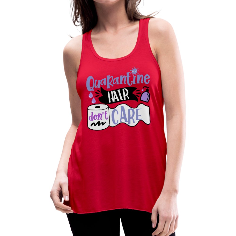 Quarantine Hair Don't Care Women's Flowy Tank Top - Beguiling Phenix Boutique