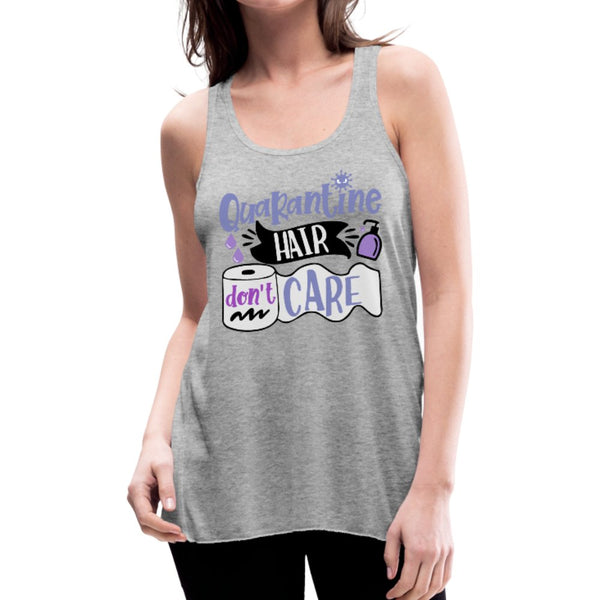 Quarantine Hair Don't Care Women's Flowy Tank Top - Beguiling Phenix Boutique