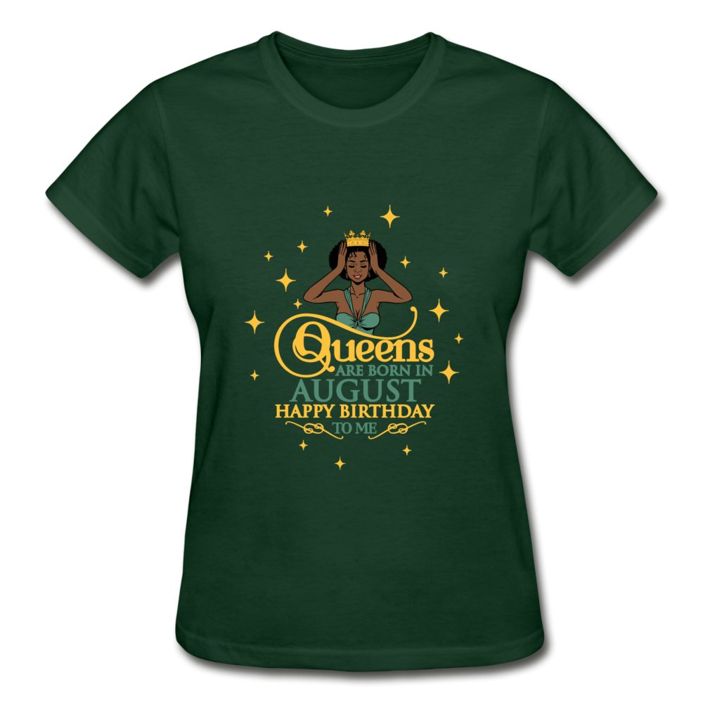 Queens Are Born In August - Ladies Shirt - Beguiling Phenix Boutique