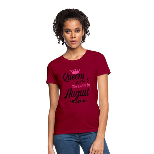 Queens Are Born In August Shirt - Beguiling Phenix Boutique