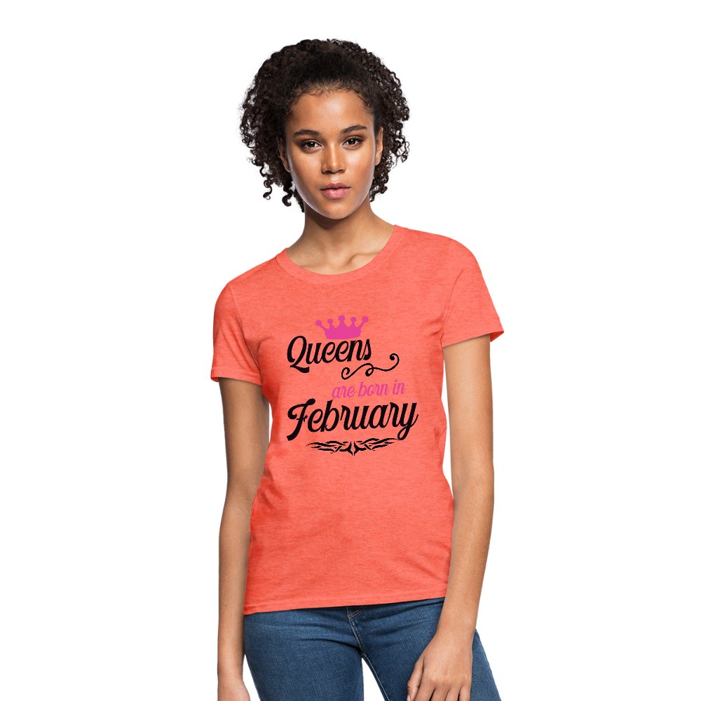 Queens Are Born In February Shirt - Beguiling Phenix Boutique