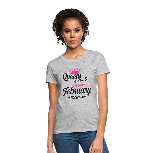 Queens Are Born In February Shirt - Beguiling Phenix Boutique