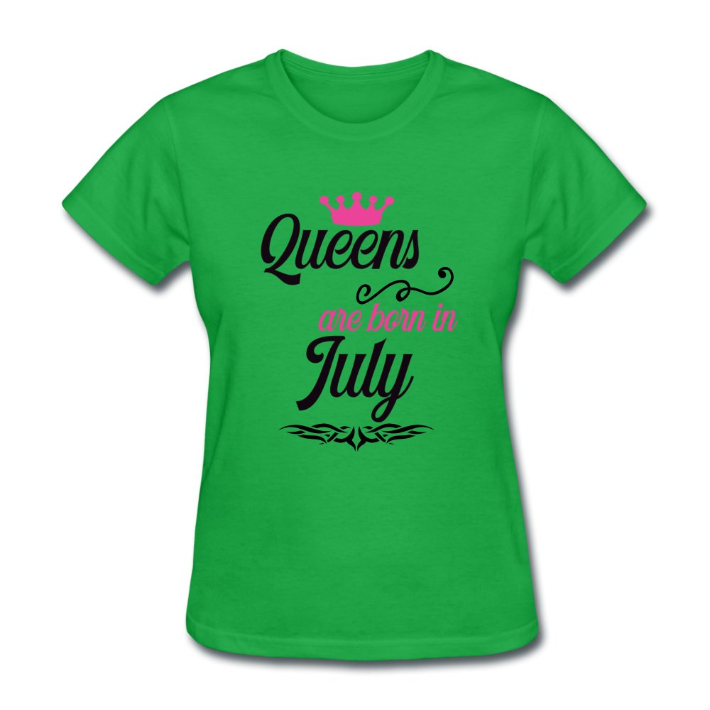 Queens Are Born In July Shirt - Beguiling Phenix Boutique