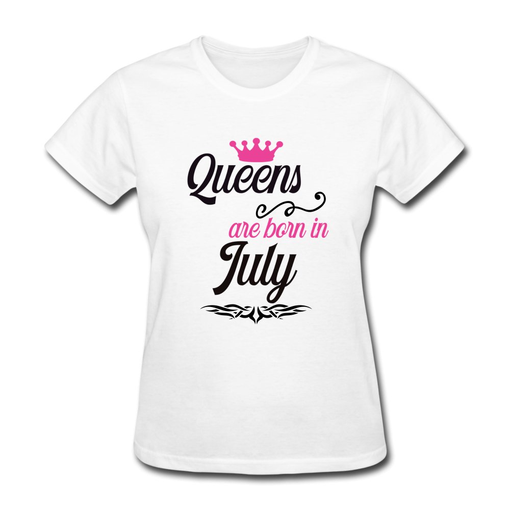 Queens Are Born In July Shirt - Beguiling Phenix Boutique