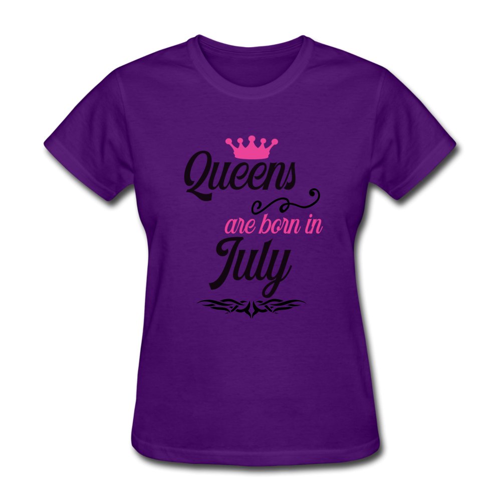 Queens Are Born In July Shirt - Beguiling Phenix Boutique