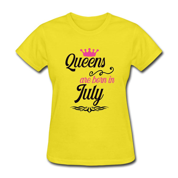 Queens Are Born In July Shirt - Beguiling Phenix Boutique