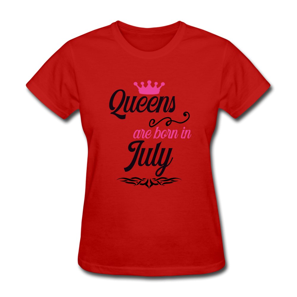 Queens Are Born In July Shirt - Beguiling Phenix Boutique