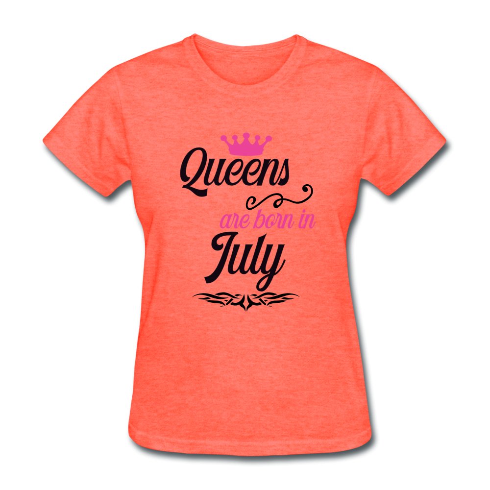 Queens Are Born In July Shirt - Beguiling Phenix Boutique