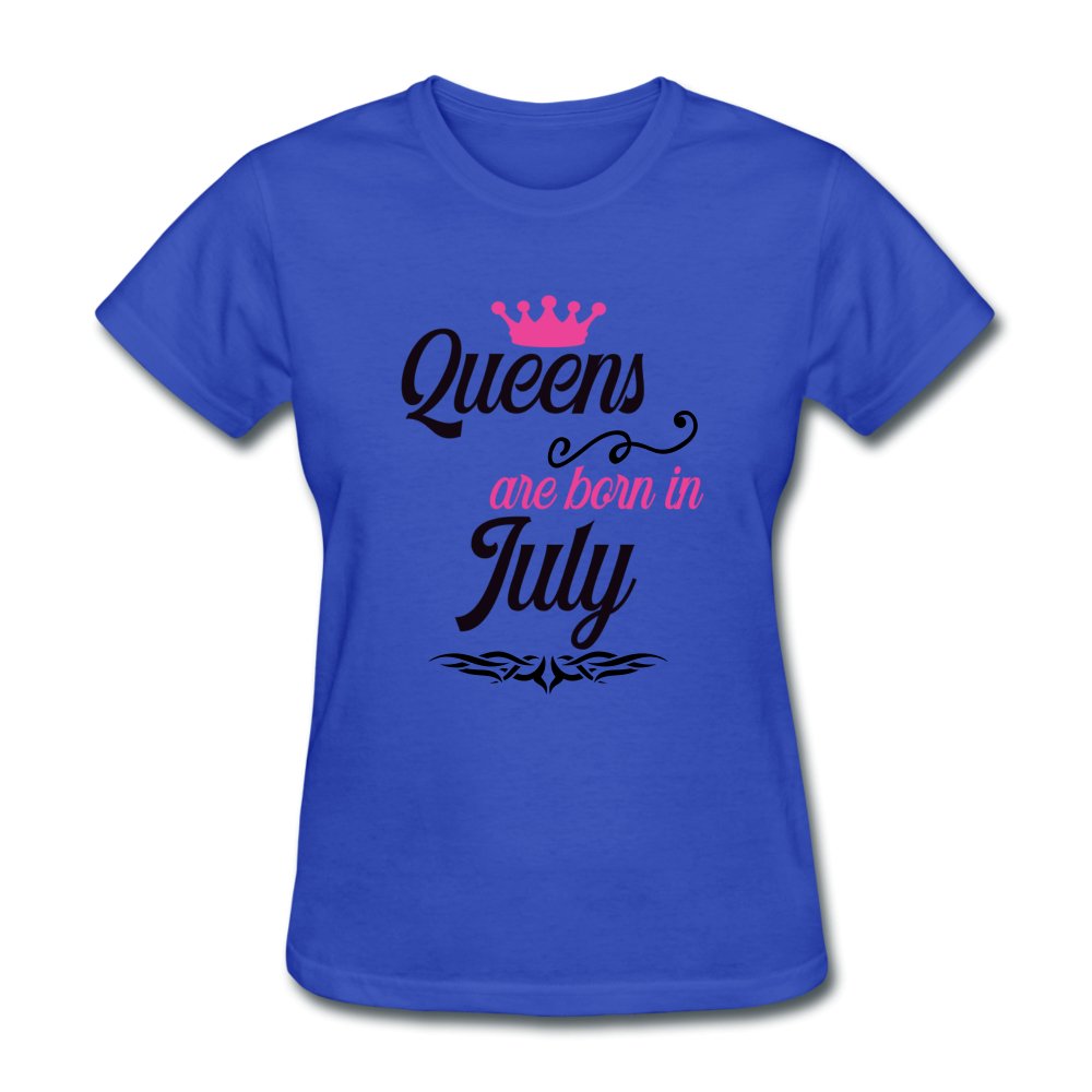 Queens Are Born In July Shirt - Beguiling Phenix Boutique