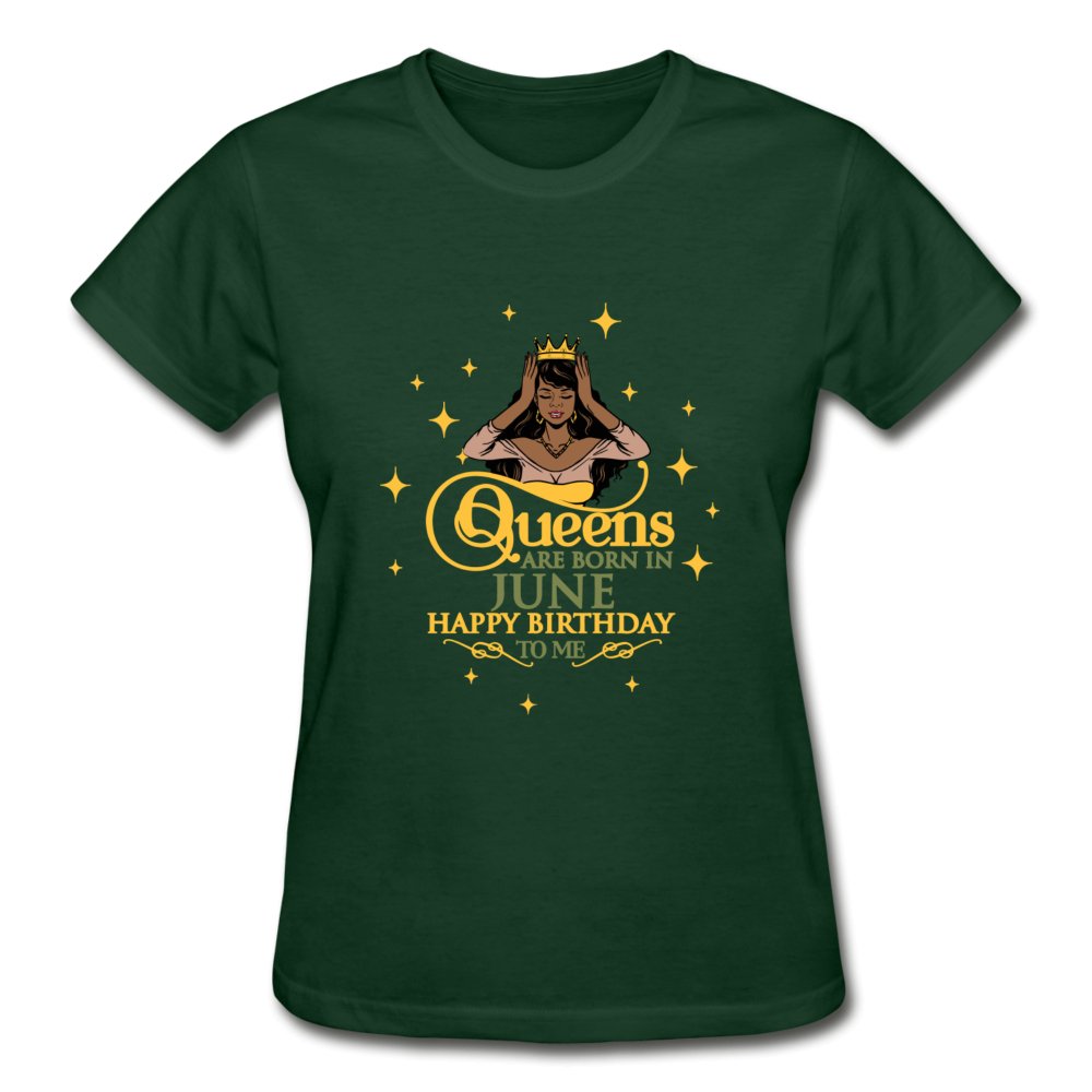 Queens Are Born In June - Ladies Shirt - Beguiling Phenix Boutique