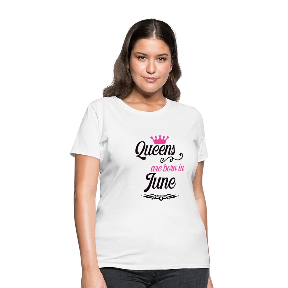 Queens Are Born In June Shirt - Beguiling Phenix Boutique