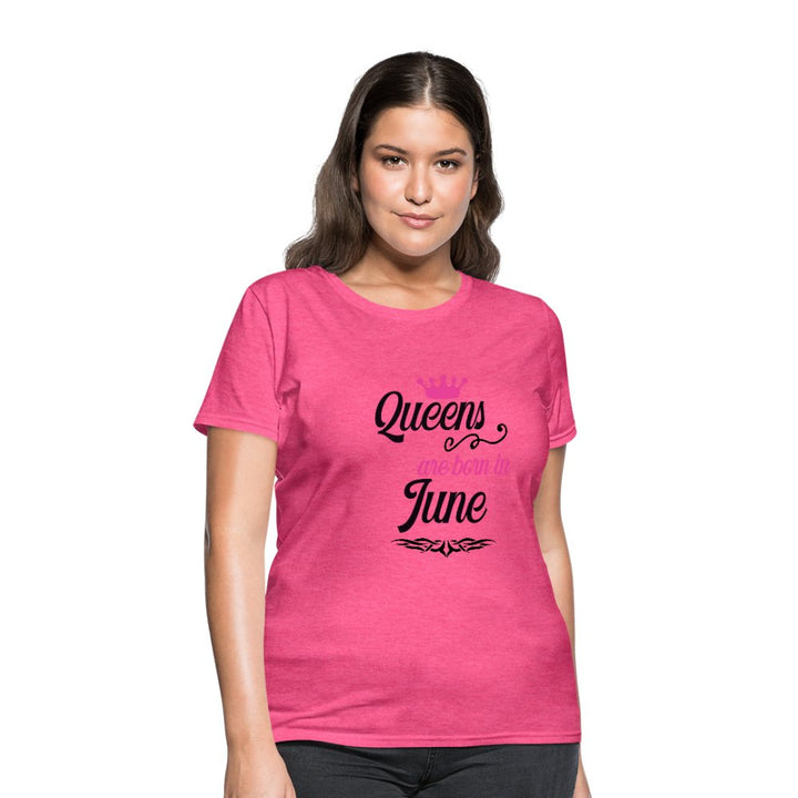 Queens Are Born In June Shirt - Beguiling Phenix Boutique