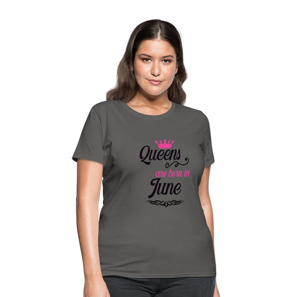 Queens Are Born In June Shirt - Beguiling Phenix Boutique