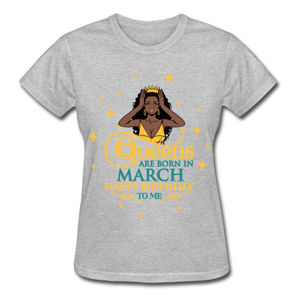 Queens are born in March Shirt - Beguiling Phenix Boutique
