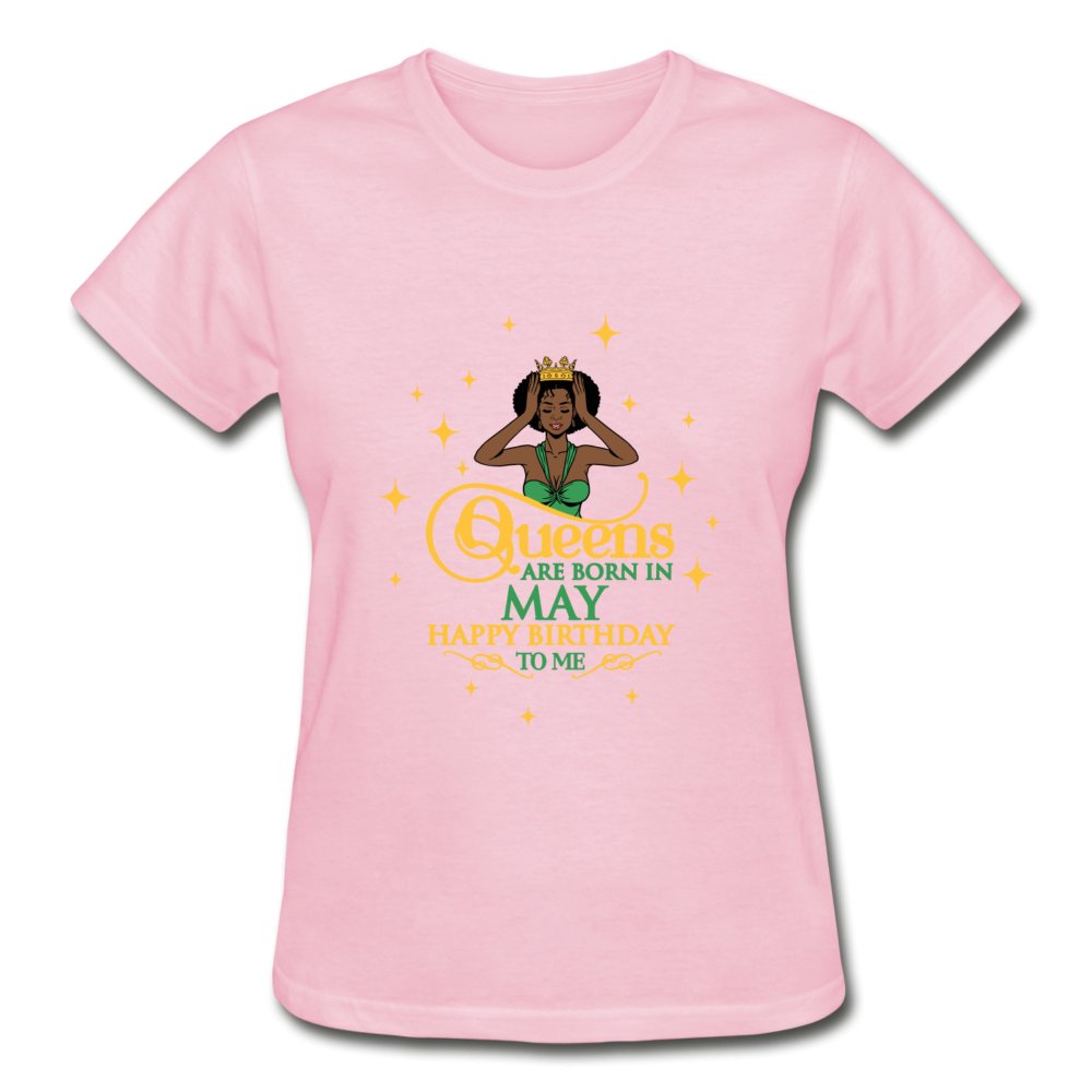 Queens Are Born In May - Ladies Shirt - Beguiling Phenix Boutique