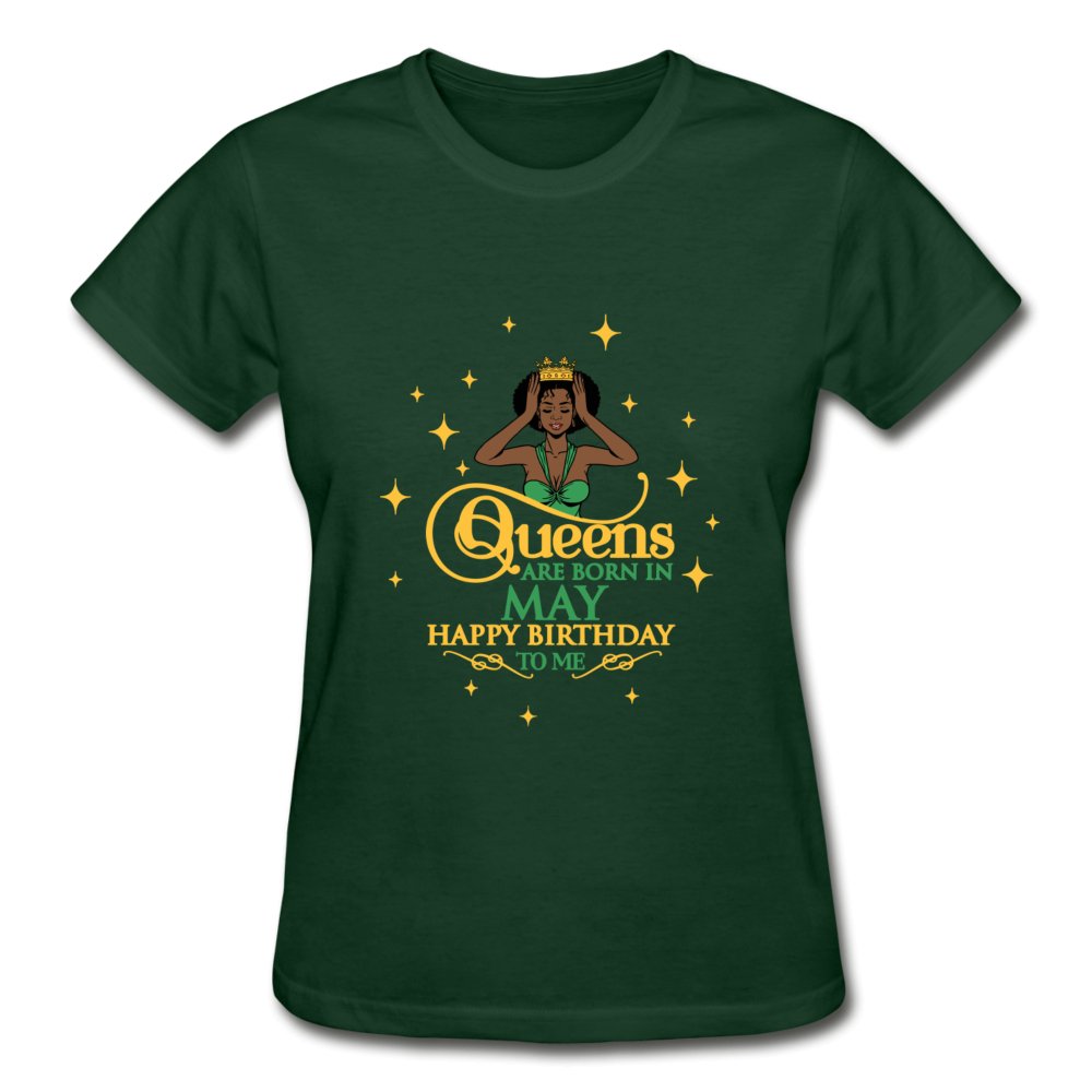 Queens Are Born In May - Ladies Shirt - Beguiling Phenix Boutique
