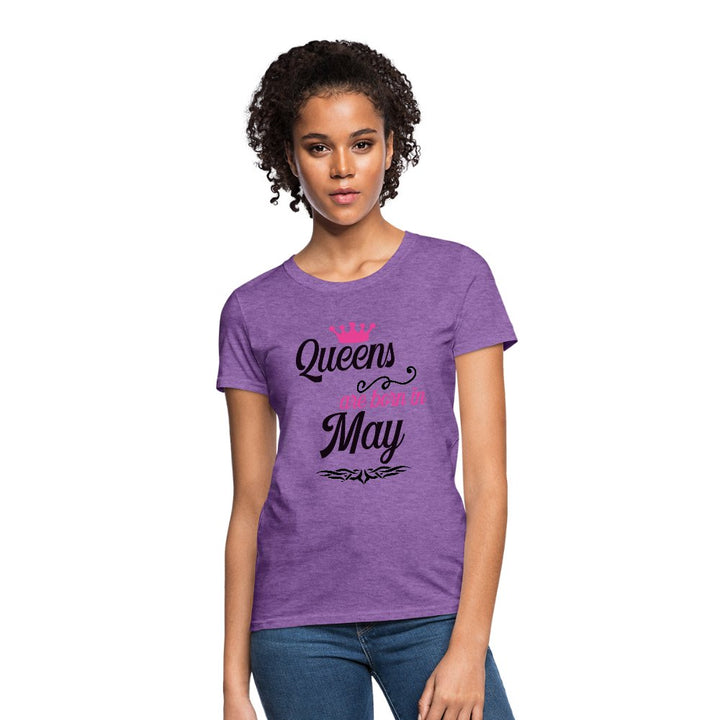 Queens Are Born In May Shirt - Beguiling Phenix Boutique