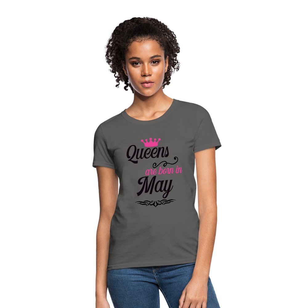 Queens Are Born In May Shirt - Beguiling Phenix Boutique