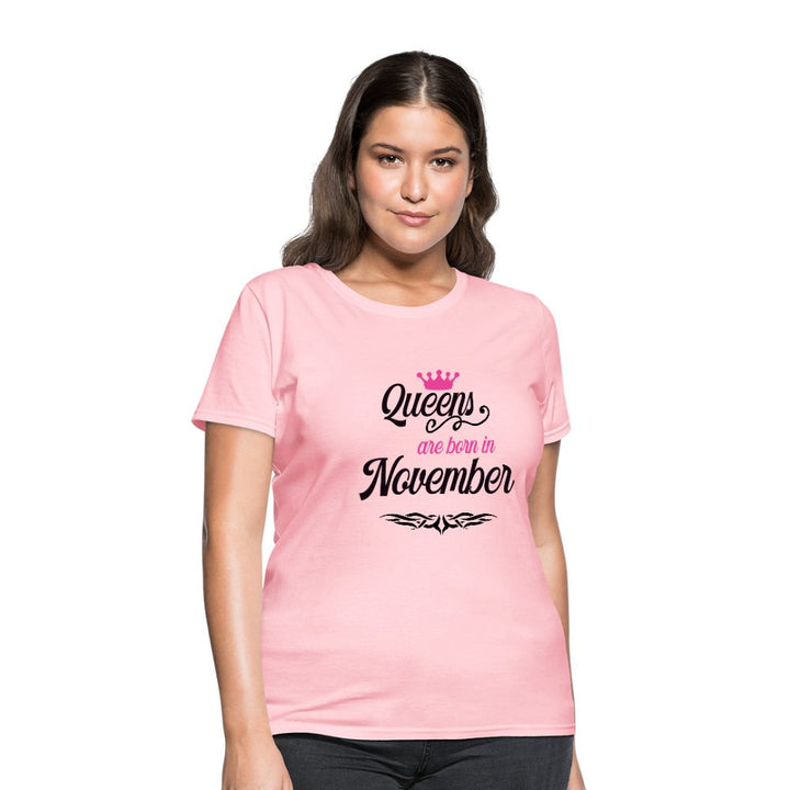 Queens Are Born In November Shirt - Beguiling Phenix Boutique