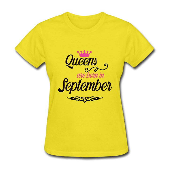 Queens Are Born In September Shirt - Beguiling Phenix Boutique