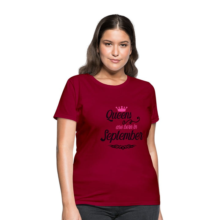 Queens Are Born In September Shirt - Beguiling Phenix Boutique