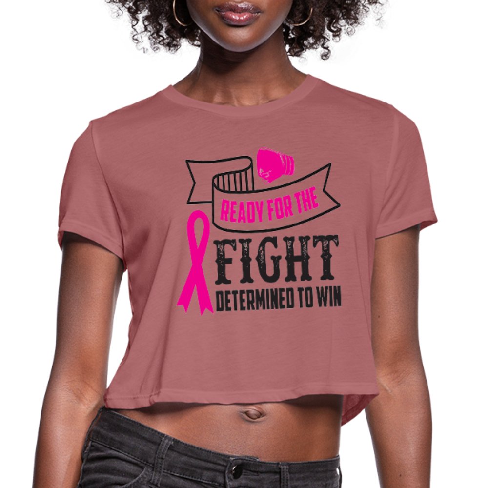 Ready For The Fight Determined To Win Cropped Shirt - Beguiling Phenix Boutique