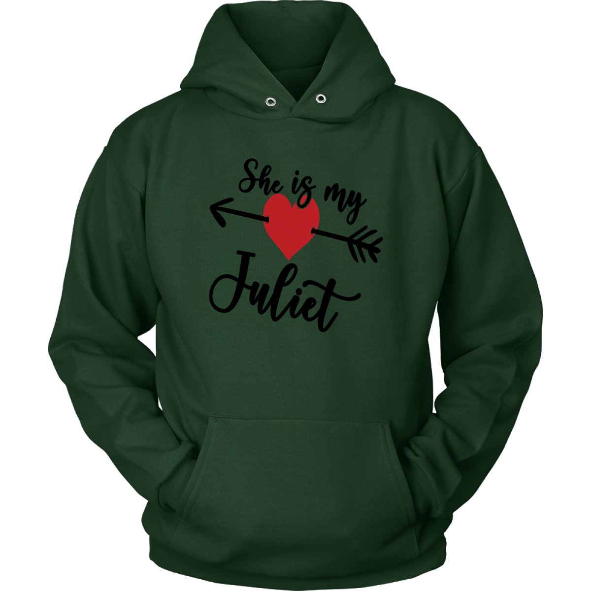 Romeo/Juliet Couple's Hoodie - Beguiling Phenix Boutique