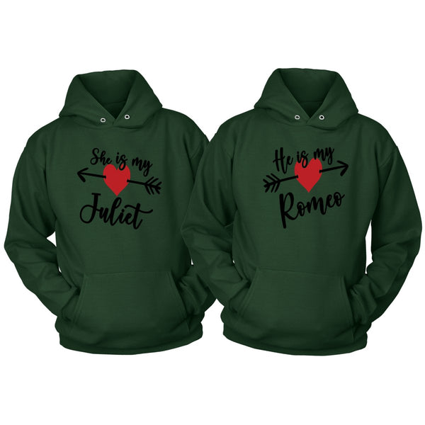 Romeo/Juliet Couple's Hoodie - Beguiling Phenix Boutique