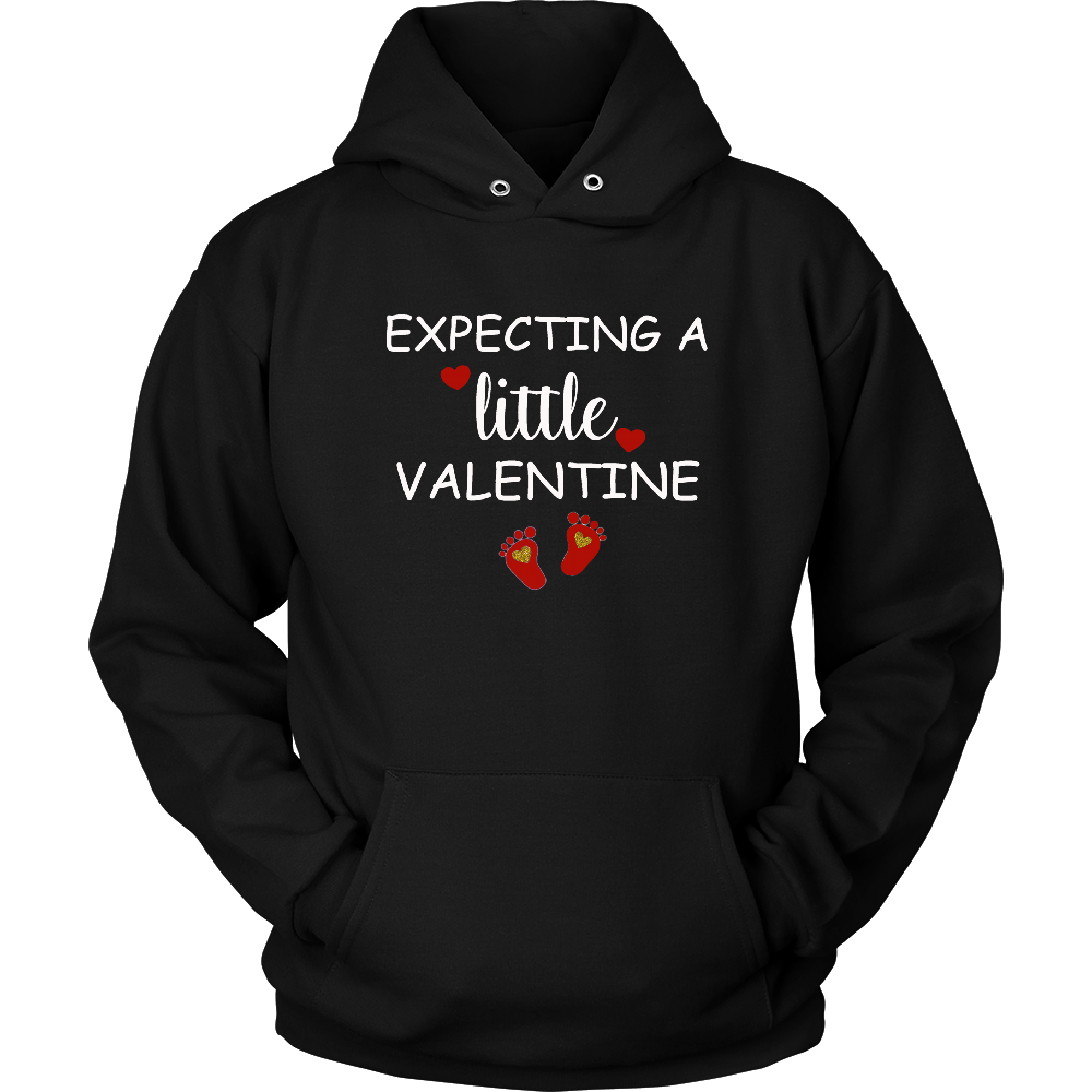 Cupid Pregnancy Announcement Couple's Hoodie - Beguiling Phenix Boutique