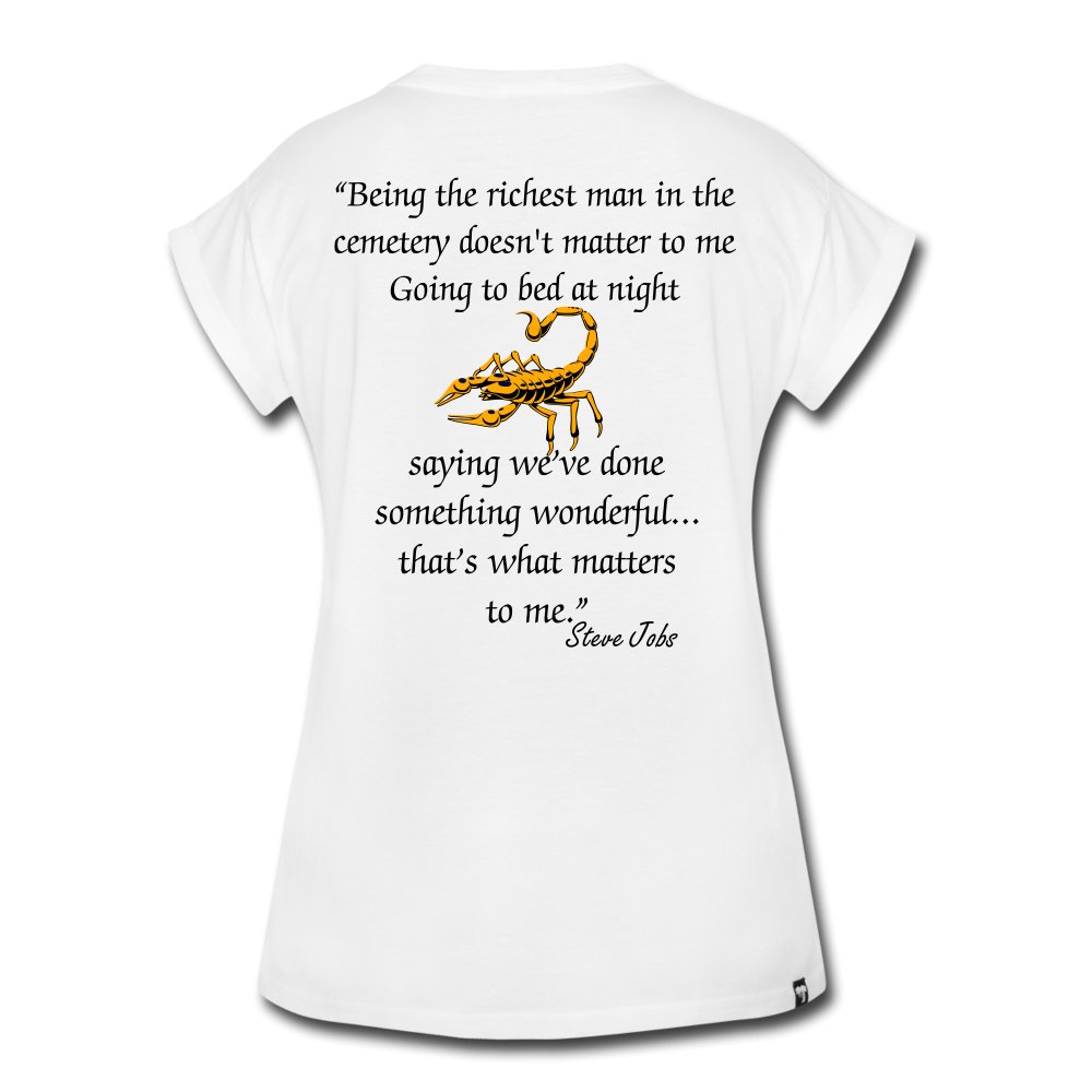 Scorpio Woman Shirt-White - Beguiling Phenix Boutique
