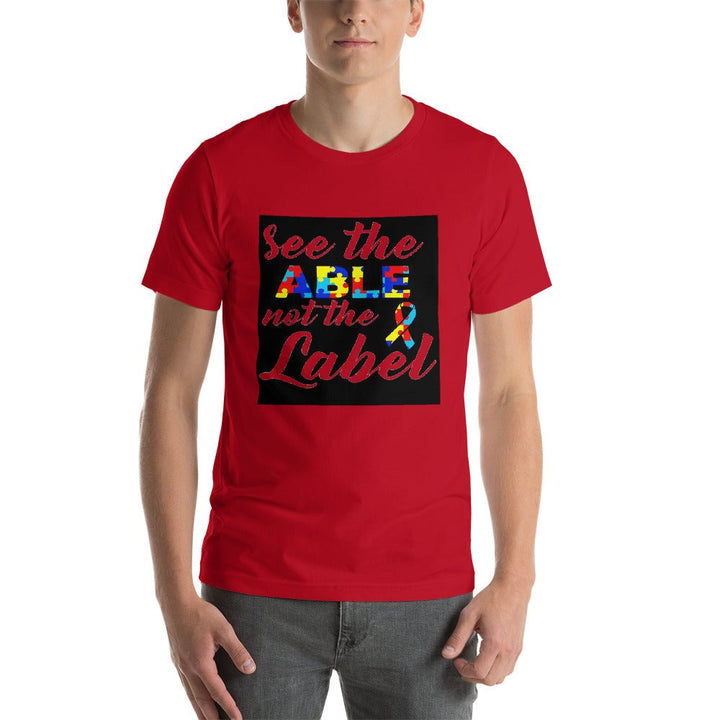 See The Able Not The Label Autism Awareness Unisex Shirt - Beguiling Phenix Boutique