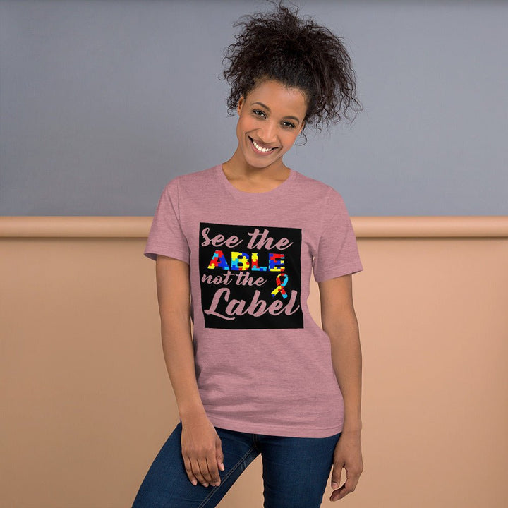 See The Able Not The Label Autism Awareness Unisex Shirt - Beguiling Phenix Boutique