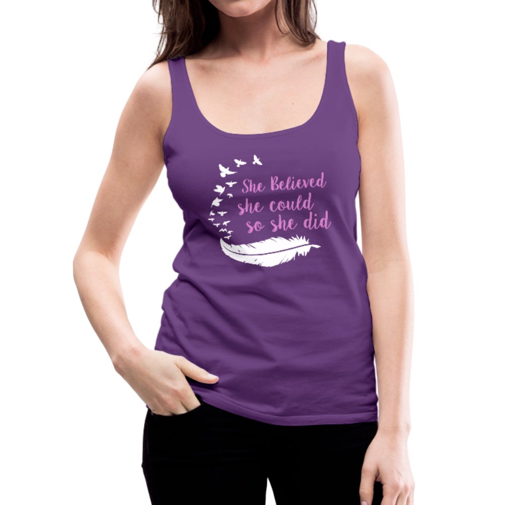 She Believed She Could So She Did Women’s Tank - Beguiling Phenix Boutique