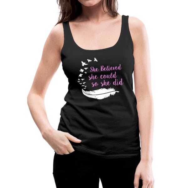 She Believed She Could So She Did Women’s Tank - Beguiling Phenix Boutique
