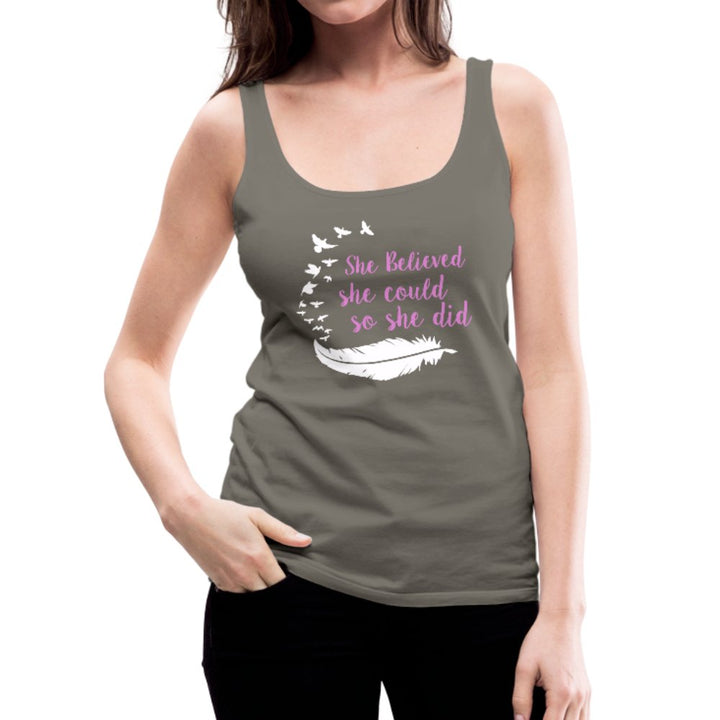 She Believed She Could So She Did Women’s Tank - Beguiling Phenix Boutique
