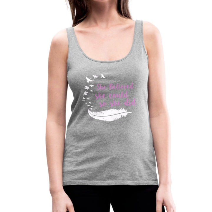 She Believed She Could So She Did Women’s Tank - Beguiling Phenix Boutique